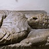 Sarcophagus of Pope Nicholas V, Vatican Grottoes, fragment, Basilica of San Pietro in Vaticano