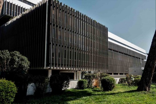 Luigi Moretti, one of the office buildings, Piazzale dell'Agricoltura, EUR