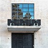 Luigi Moretti, Casa del Balilla, Largo  Ascianghi 5, balcony