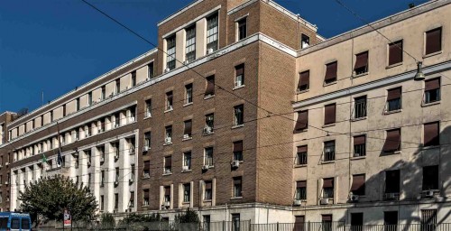 Building of the National Institute of Public Health, viale Regina Elena