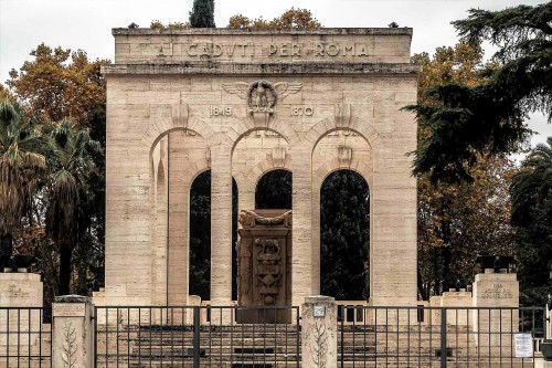 Monument of the victims of struggle for Rome in the years 1849-1870, Gianicolo