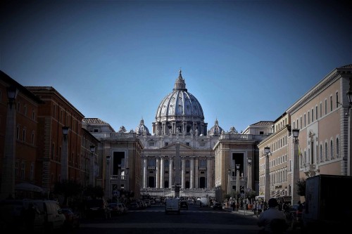 Via della Conciliazione - arterial road created during the times of Benito Mussolini