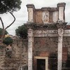 Forum of Nerva, fragment of the old Temple of Minerva