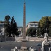 Flaminio Obelisk, Piazza del Popolo, view from Pincio Hill