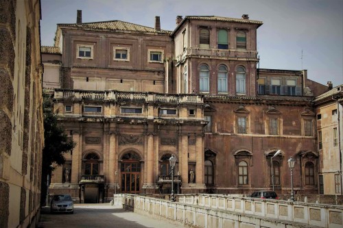 Palazzo Barberini, fasada pałacu od strony ogrodu