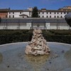 Palazzo Barberini, garden fountain