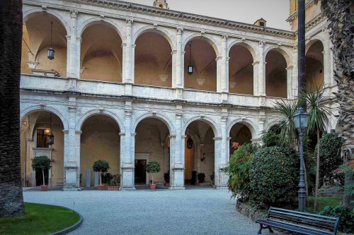 Palazzo Venezia, palace courtyard