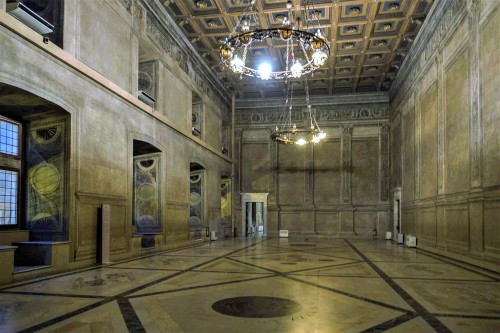 Palazzo venezia, Sala Regia completed at the end of the XV century by Cardinal Lorenzo Cybo