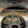 Church of Santa Prassede, mosaics funded by Pope Paschalis I