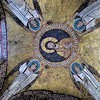 Vault of the San Zeno Chapel in the Church of Santa Prassede, foundation of Pope Paschalis I