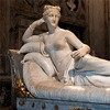 Pauline Borghese as the Venus Victrix, Antonio Canova, Galleria Borghese