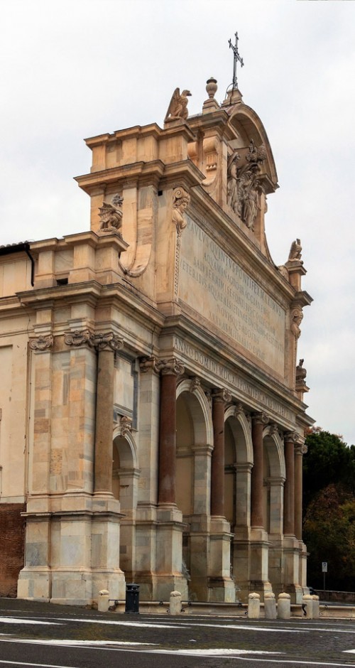 Fontana dell'Acqua Paola, via Garibaldi