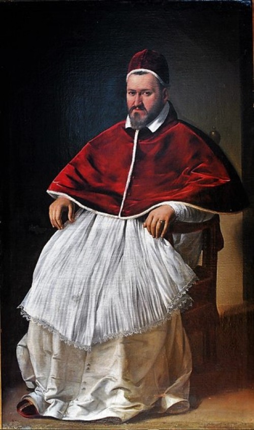 Portrait of Pope Paul V, most likely Caravaggio, pic. WIKIPEDIA