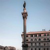 Column in front of the Basilica of Santa Maria Maggiore