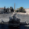 Piazza del Popolo, widok ze wzgórza Pincio