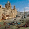 Piazza Navona, Gaspar van Wittel (Vanvitelli), 1699, Museo Thyssen-Bornemisza, pic. Wikipedia