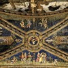 Pinturicchio, apartments of Pope Alexander VI (Sala dei Santi), vault with the Borgia coat of arms, Apostolic Palace