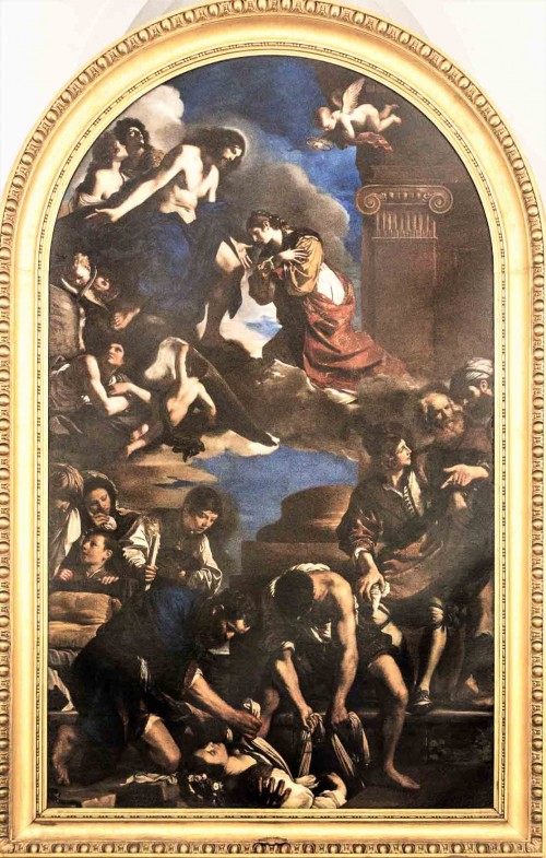 Pogrzeb św. Petroneli, Guercino, Musei Capitolini - Pinacoteca