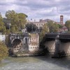 Ponte Rotto (on the right), Ponte Palatino next to it