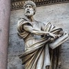 Porta del Popolo, southern side, statue of St. Peter, Francesco Mochi