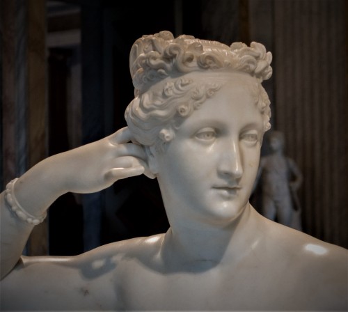 Pauline Borghese as the Venus Victrix, Antonio Canova, Galleria Borghese