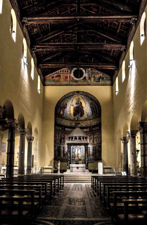 Church of San Saba, interior