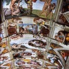 Sistine Chapel, vault, fresco by Michelangelo