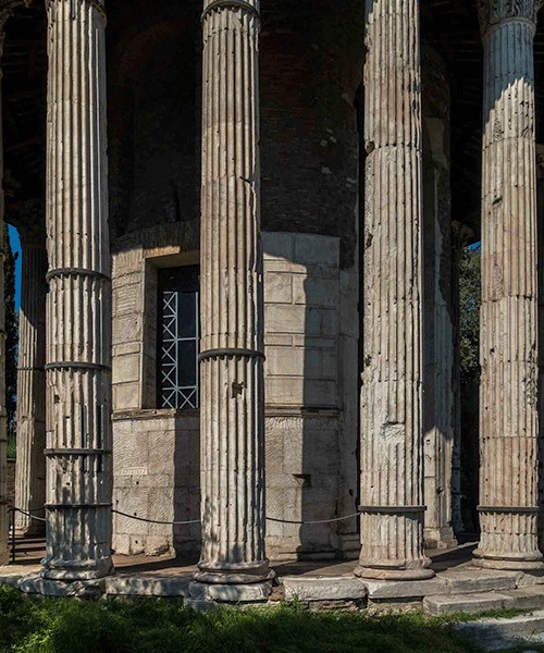 The Temple of Hercules, fragment