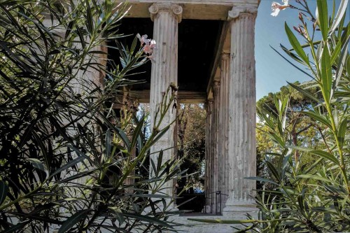 The Temple of Portunus, enterance portico