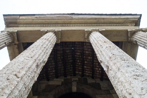 The Temple of Portunus, enterance portico