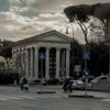 The Temple of Portunuson on the old Forum Boarium, presently at the via Luigi Petroselli