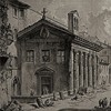 View of the Church of St. Mary of Egypt, designed by Piranesi