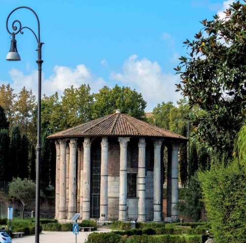 The Temple of Hercules at the old Forum Boarium