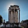 Świątynia Westy, Forum Romanum, pozostałości budowli z 191 r.