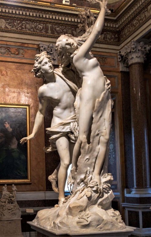 Apollo and Daphne, Gian Lorenzo Bernini, Galleria Borghese