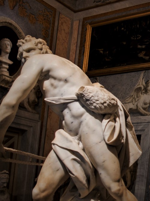 David, Gian Lorenzo Bernini, Galleria Borghese