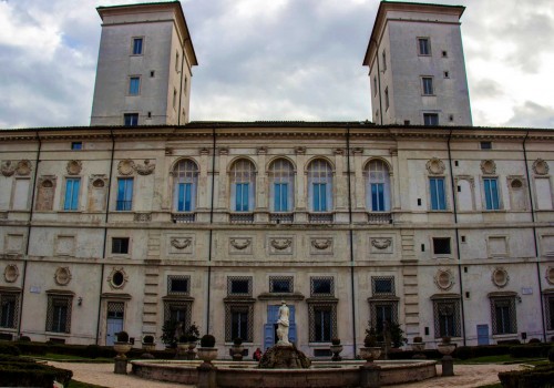 Galleria Borghese, back façade