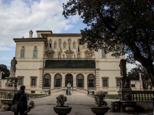 Noble Casino, main façade, presently Galleria Borghese