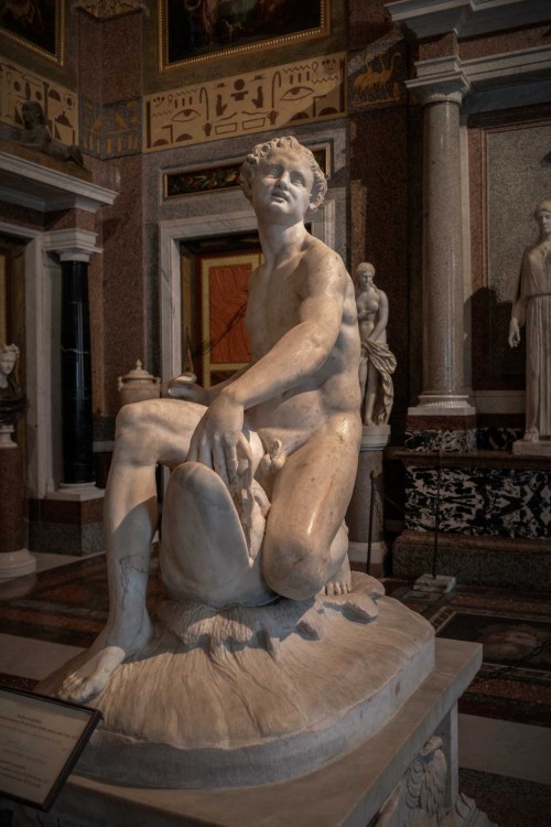 Faun on a Dolphin, Galleria Borghese