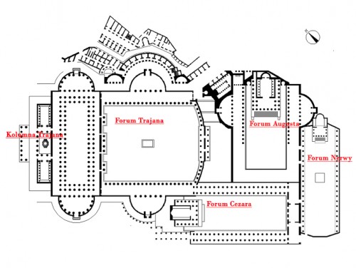 Rzymskie fora, zdj. Wikipedia, autor  3coma4