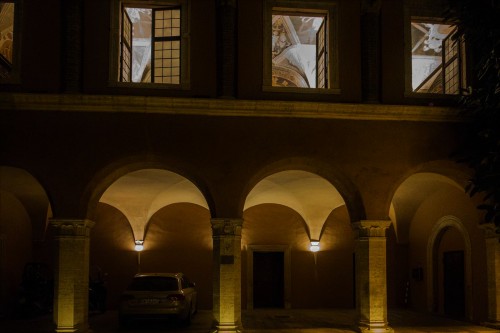 Via della Conciliazione, Palazzo dei Penitenzieri, dziedziniec