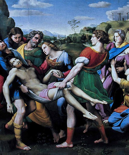 The Deposition, Raphael, Galleria Borghese