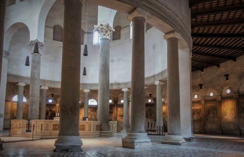 Interior of the Church of San Stefano Rotondo