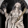 Saint Bibiana, the main altar in the Church of Santa Bibiana, Gian Lorenzo Bernini