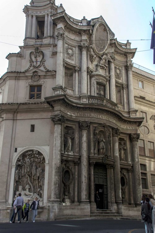 Francesco Borromini, Church of San Carlo alle Quattro Fontane