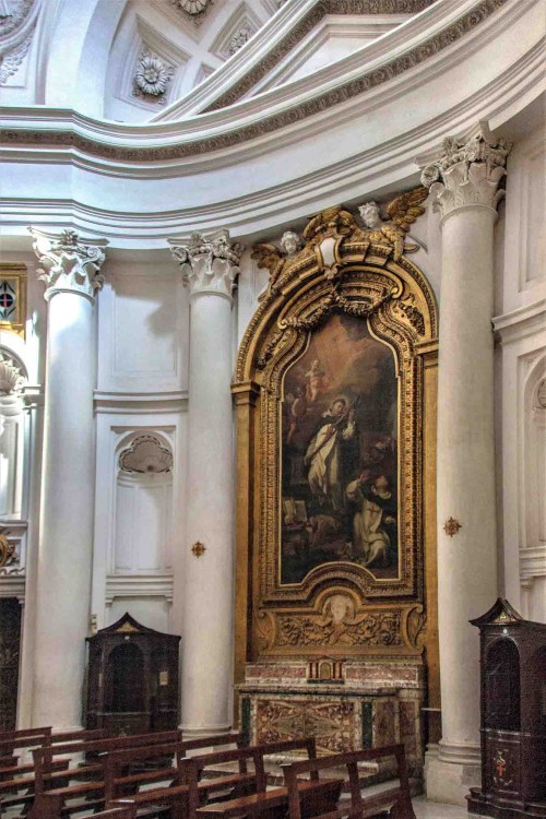 Francesco Borromini, wnętrze  kościoła San Carlo alle Quattro Fontane