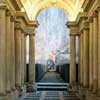 Francesco Borromini, colonnade (fragment) in Palazzo Spada