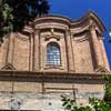 Francesco Borromini, tower topping off the dome of the Basilica of Sant’Andrea delle Fratte