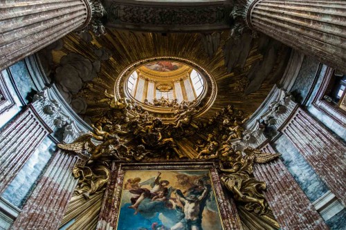 Gian Lorenzo Bernini, widok ołtarza, kościół Sant'Andrea al Quirinale