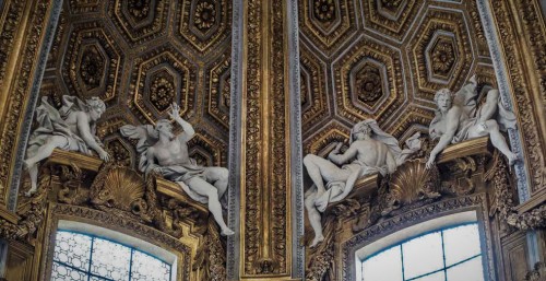 Antonio Raggi,  vault of the Church of Sant’Andrea al Quirinale